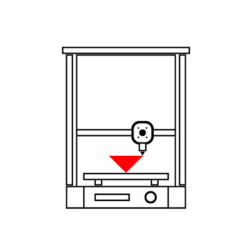 3D Druck Auskühlen und härten