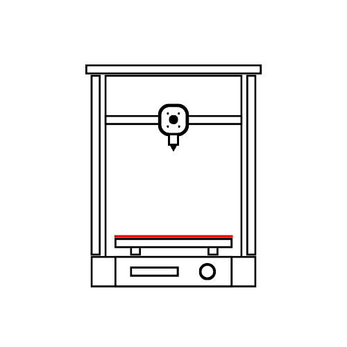 3D Druck - Vorbereitung Druckbett 