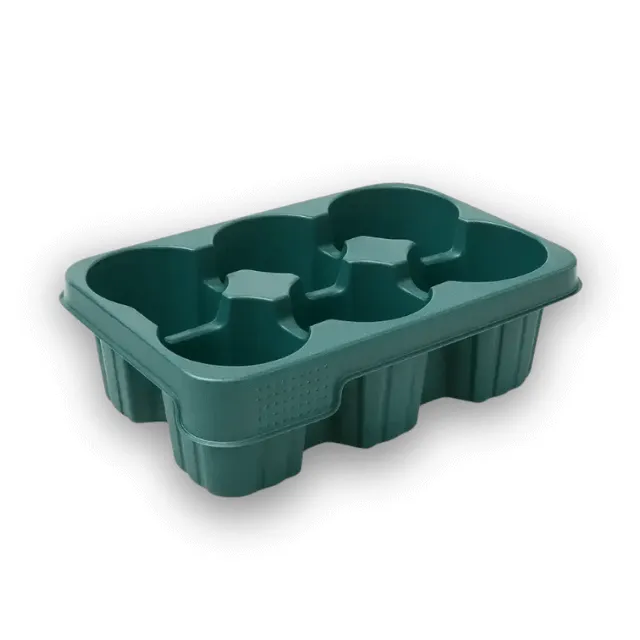 Pflanzentray in grün