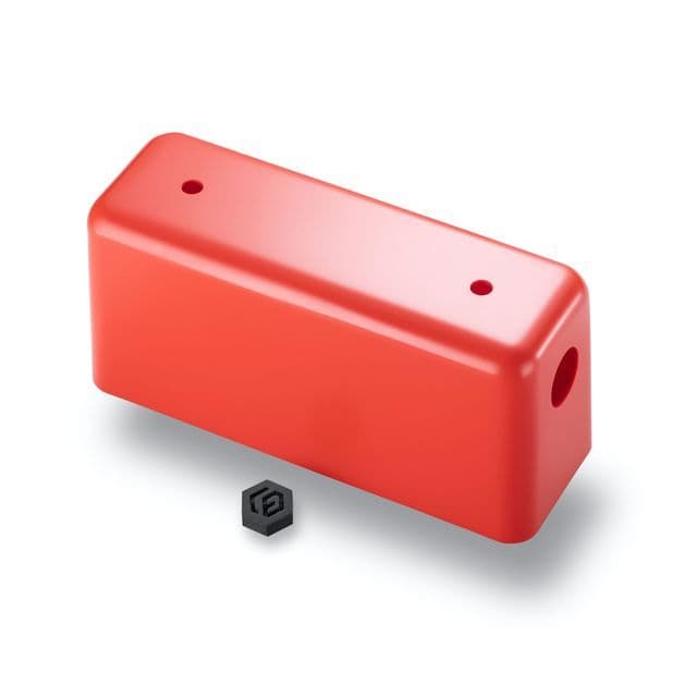 Kunststoff lackieren - Kunststoffgehäuse in rot