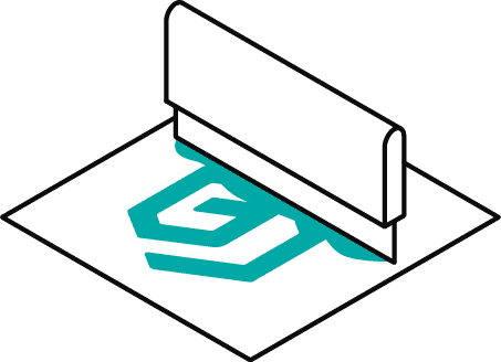 Siebdruck Verfahren_Grafik