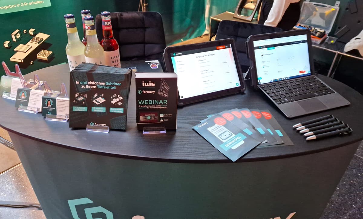 formary Messestand auf der Fakuma 2023