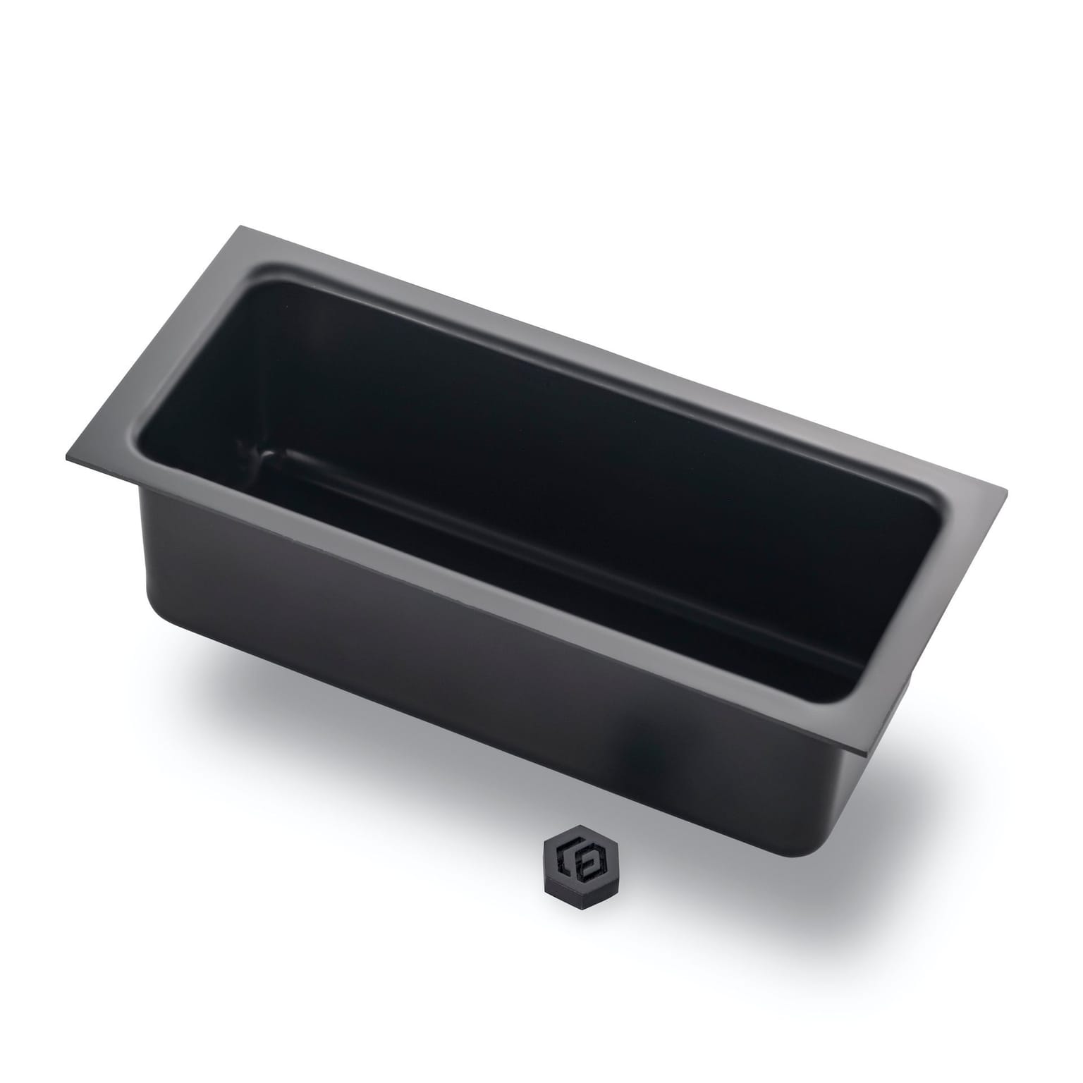 Schwarzer Tiefziehbehälter Schwarzer Kunststoffbehälter