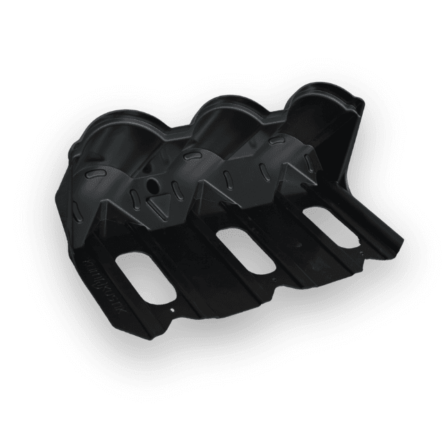 Längliche Blumentopfleiste aus Kunststoff