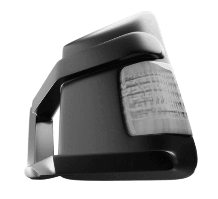 Spiegelschale als Traktor Verkleidung